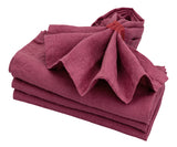 Plain Linen Napkins - Set of 4