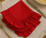 Red Table Napkins