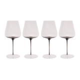 Smoke Stem Red Wine Glasses