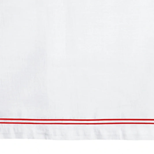 Embroidered Tablecloth - Red