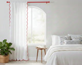 Scalloped Curtains
