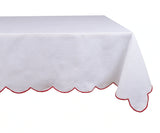 Embroidered Christmas Tablecloth