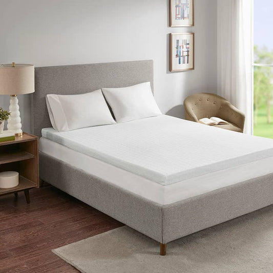 3M Scotchgard Gel Memory Foam Mattress Topper 2"/3"/4"