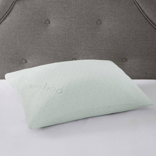 Memory Foam Pillow with Bamboo Cover, Queen & King Pillows