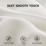Semi-Transparent White Light Filtering Privacy Curtain Pair