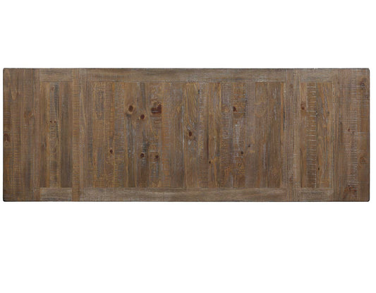 Riverdale Trestle Table with 4 Upholstered Side Chairs