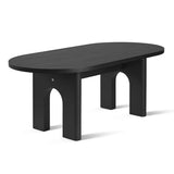 Roma 48" Modern Oval Coffee Table