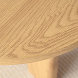 Roma 48" Modern Oval Coffee Table