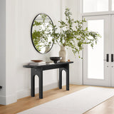 Roma 60" Modern Oval Console Table