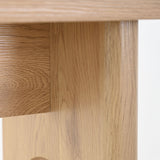 Roma 60" Modern Oval Console Table