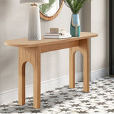 Roma 60" Modern Oval Console Table