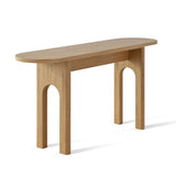 Roma 60" Modern Oval Console Table