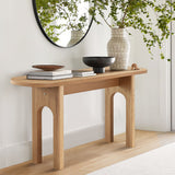 Roma 60" Modern Oval Console Table