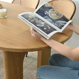 Roma 67" Modern Oval Dining Table