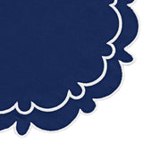Navy Blue Round Placemats