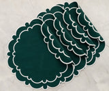 Cloth Placemats Round Set of 4