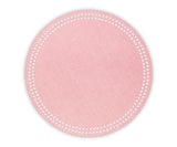 Pink Circle Placemats