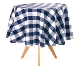 Round Tablecloth - Buffalo Plaid Table cloths