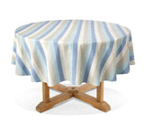 Striped Cotton Tablecloth - Round