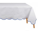 Blue and White Tablecloths