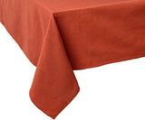 Rust Colored Tablecloth