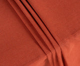 Rust Colored Tablecloth