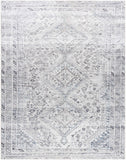 Barny Gray Denim Washable Rug - Clearance