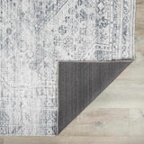Barny Gray Blue Washable Rug - Clearance