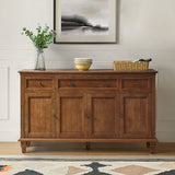 Raphael 58" Wide 3 Drawer Sideboard