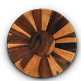 Wok Style Wooden Acacia Salad Bowl Extra Large