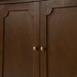4-Door Vintage Sideboard with Storage & Media