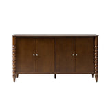 Daan 63" Wide 4-Door Sideboard Cabinet with Adjustable Shelves