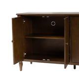 Daan 63" Wide 4-Door Sideboard Cabinet with Adjustable Shelves