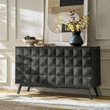 Werner Mid-century Modern Sideboard with Cable Management