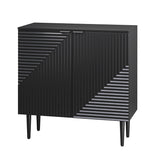 Lasse 35" Tall+2-Door Accent Cabinet