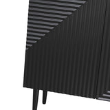 Lasse 35" Tall+2-Door Accent Cabinet
