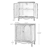 Galatea 34" Tall -2 Door Accent Entryway Cabinet(Optional Types)