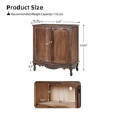 Galatea 34" Tall -2 Door Accent Entryway Cabinet(Optional Types)