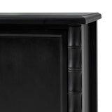 Deb 32" Wood Veneer Accent Cabinet with Adjustable Shelves, Modern Transitional Style