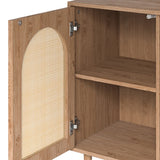 Norbert 32" Tall+2-Door Accent Cabinet