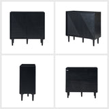 Archie 34" Tall 2 Door Accent Multifunction Bar Cabinet with Adjustable Shelves(Optional Types)