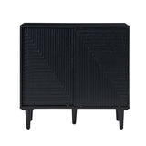 Archie 34" Tall 2 Door Accent Multifunction Bar Cabinet with Adjustable Shelves(Optional Types)