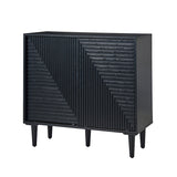 Archie 34" Tall 2 Door Accent Multifunction Bar Cabinet with Adjustable Shelves(Optional Types)