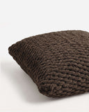 Snug Chunky Knit Throw Pillow