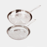 Premium Clad 2-Piece Stainless Steel Set