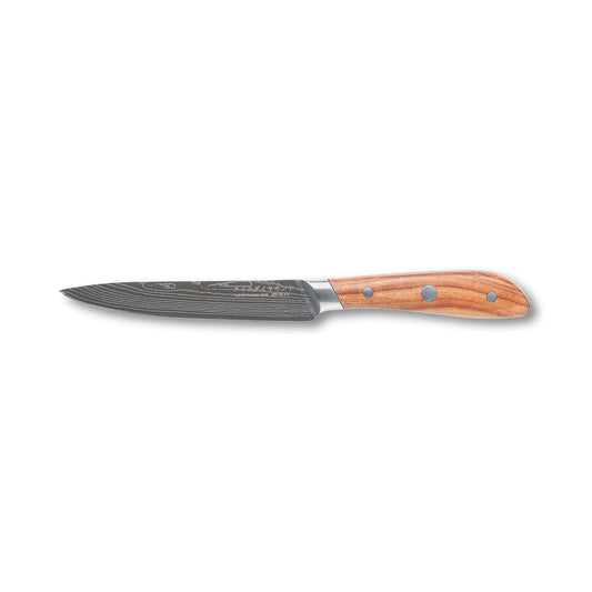 5" Damascus Utility Knife
