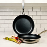 Nonstick Clad Fry Pan 2-Piece Set - Induction | Made in Switzerland
