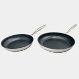 Nonstick Clad Fry Pan 2-Piece Set - Induction | Made in Switzerland