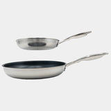 Nonstick Clad Fry Pan 2-Piece Set - Induction | Made in Switzerland