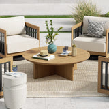 Sereno 4 Swivel Lounge Chair and Round Coffee Table